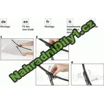 BOSCH AEROTWIN, sada 600 + 575 mm (BO…