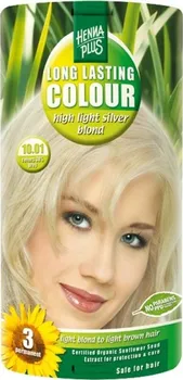 Barva na vlasy HennaPlus Dlouhotrvající barva 100 ml 10.01 extra stříbrná blond 