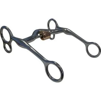 Udidlo pro koně Feeling westernové udidlo klenuté s válečkem 12,5