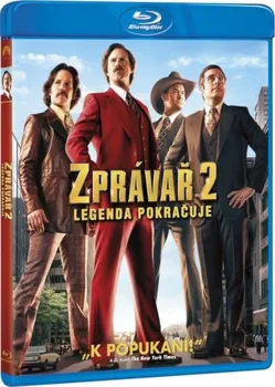 Blu-ray film Blu-ray Zprávař 2 - Legenda pokračuje (2013) 