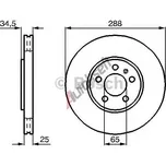 Brzdový kotouč BOSCH (BO 0986478867)