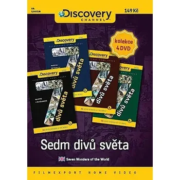 DVD film DVD Sedm divů světa 1 - 4 (1995)