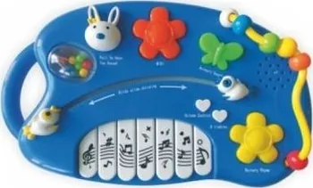 Hudební nástroj pro děti Dětské piano modrá