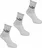 pánské ponožky Puma 3 Pack Crew Socks Junior White