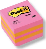 Blok samolepicí Post-it 51 x 51 růžový neon