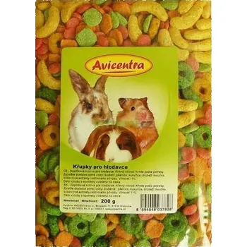 Avicentra Křupky pro hlodavce 200 g barevné
