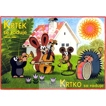 omalovánky Miler Zdeněk: Krtek se raduje - omalovánky A5