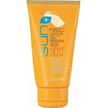 Přípravek na opalování Avon opalovací krém na obličej SPF 30 50 ml