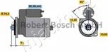 Startér Bosch (0 001 124 013)