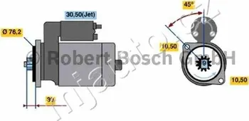 Startér Startér Bosch (0 001 124 013)