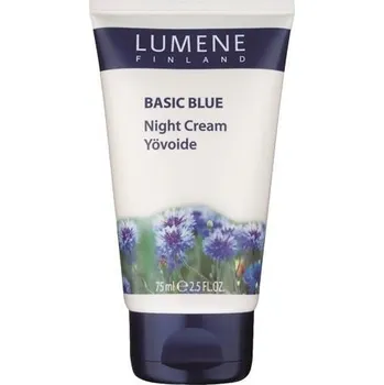 Lumene Basic Blue Night Cream 75 ml Pleťový krém Lumene Basic Blue Night Cream 75 ml