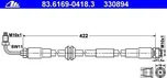 Brzdová hadice ATE (AT 330894) AUDI