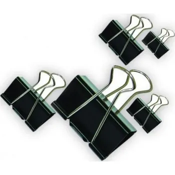 Děrovačka Klip BINDER 51 mm / 12 ks černý