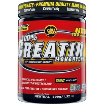 All Stars 100% Creatin Monohydrat 600 g Kreatin All Stars 100% Creatin Monohydrat 600 g