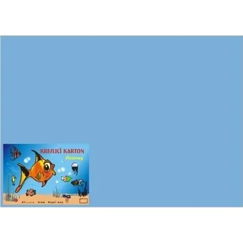 Kreslicí karton A1 180g 10 listů tmavě modrá