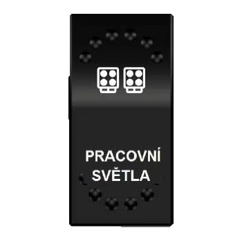 47114 Rocker spínač PRACOVNÍ SVĚTLA 12/24V