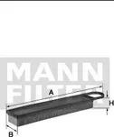 Filtr vzduchový MANN (MF C35006)