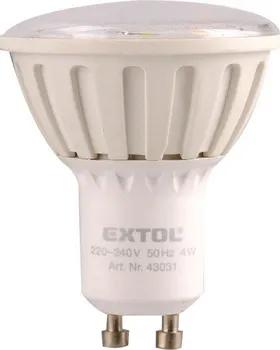 Žárovka Extol Light LED, 4W, závit GU10 43031