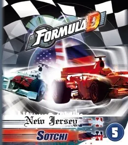 Desková hra Asmodee Formula D - 5 New Jersey/Sotchi 