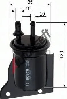 Palivový filtr Filtr palivový BOSCH (BO 0986450114) SUBARU