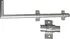Anténní držák Držák anténní 120cm balkónový speciál (v.16cm; p.4,2cm)