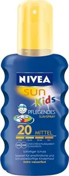 Přípravek na opalování Nivea Sun Kids Caring Sun Spray SPF 20 200 ml