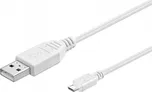 PremiumCord kabel micro USB, A-B, 0,5m