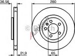 Brzdový kotouč BOSCH (BO 0986478852)