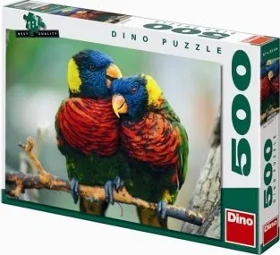 puzzle Dino Papoušci 500 dílků
