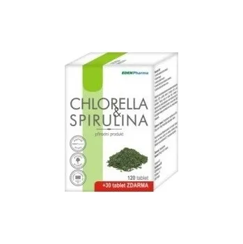 Přírodní produkt EDENPharma Chlorella Spirulina 120+30 tbl.
