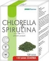 Přírodní produkt Edenpharma Chlorella Spirulina tbl.120+30