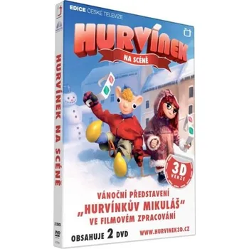 DVD film DVD Hurvínek na scéně 3D (2010)