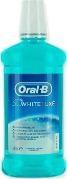 Ústní voda Oral B ústní voda 3D White LUXE 500 ml