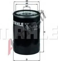 Olejový filtr Olejový filtr MAHLE (OC571)