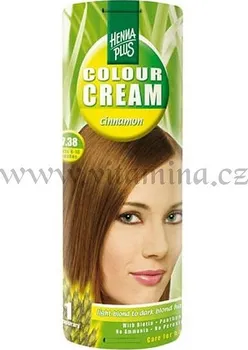 Barva na vlasy HennaPlus Přírodní barva krémová SKOŘICOVÁ 7.38 60ml