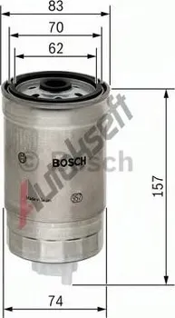 Palivový filtr Filtr palivový BOSCH (BO 1457434194)