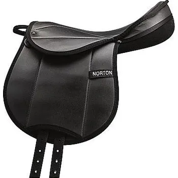 Jezdecké sedlo Norton Rexine Junior plastové černé
