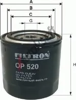 Filtr olejový FILTRON (FI OP539)
