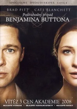 DVD film DVD Podivuhodný případ Benjamina Buttona (2008)