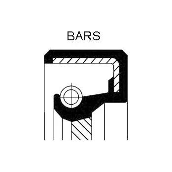 Kliková hřídel Corteco těsnící kroužek klikové hřídele 20029612B