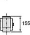 Kouřovod VAILLANT Oddělovací prvek 60/100 mm PP 