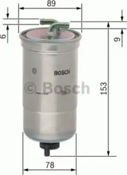 Palivový filtr Palivový filtr BOSCH ROBERT (0 450 906 172)