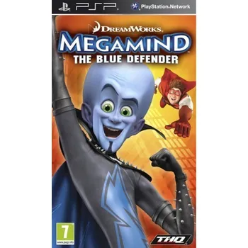 Hra pro starou konzoli PSP Megamind: The Blue Defender