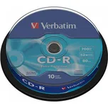 Verbatim CD-R DL 700MB 80min 52x Extra…