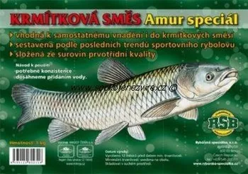 Krmivo pro terarijní zvíře Vnadící směs Amur 1kg