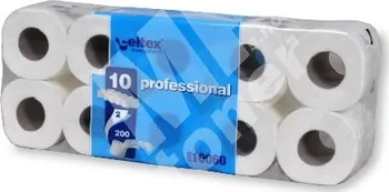 Toaletní papír Toaletní papír CELTEX Professional 2vrstvy 200 útržků bílý (10)