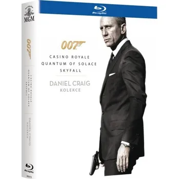 Sběratelská edice filmů Blu-ray Kolekce Daniel Craig James Bond 3 disky