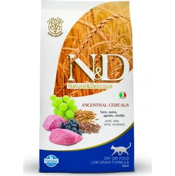 N&D Low Grain Cat Adult Lamb/Blueberry, 10 kg