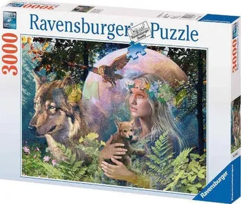 Puzzle Ravensburger Lesní panna 3000 dílků