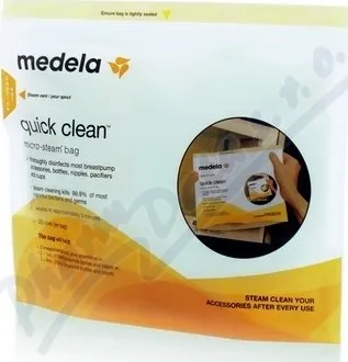 Ohřívač kojenecké lahve MEDELA Quick Clean sáčky pro desinf.v mikovln.20ks 
